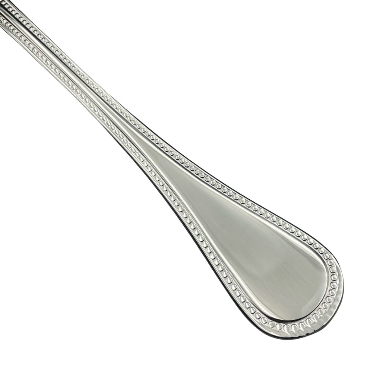 Premium 5-Piece Stainless Steel Flatware Set - Le Perle Elegant Dinnerware for Everyday Use, Fine Dining & Special Occasions