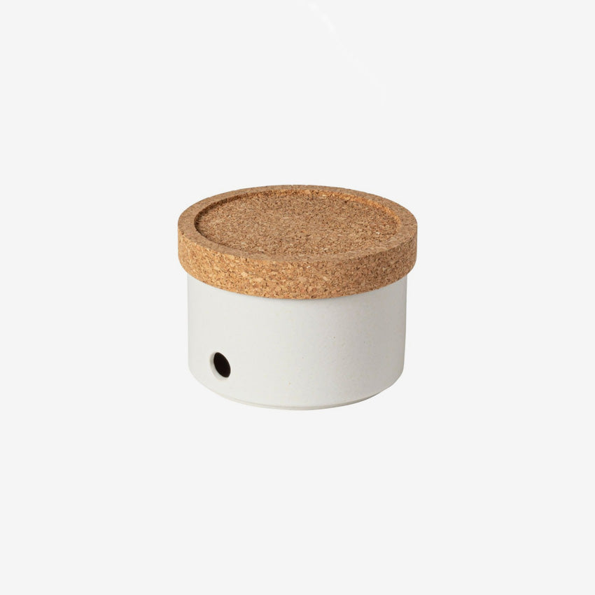 Costa Nova Redonda Garlic Canister - Airtight Spice Storage Container for Kitchen, Pantry & Dining Room - Perfect for Fresh Garlic, Herbs & Seasonings