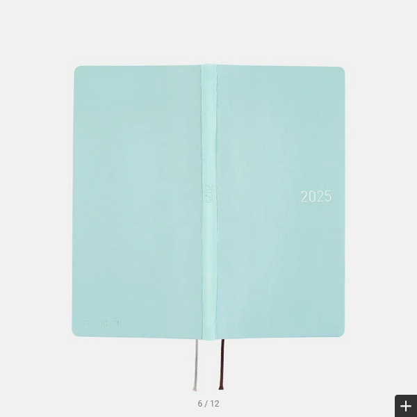 Hobonichi Techo 2025 Planner - Vanilla Soda Weeks Softcover, Weekly Horizontal Layout, English Edition (January Start, Monday Start) | Perfect for Journaling, Productivity & Daily Planning