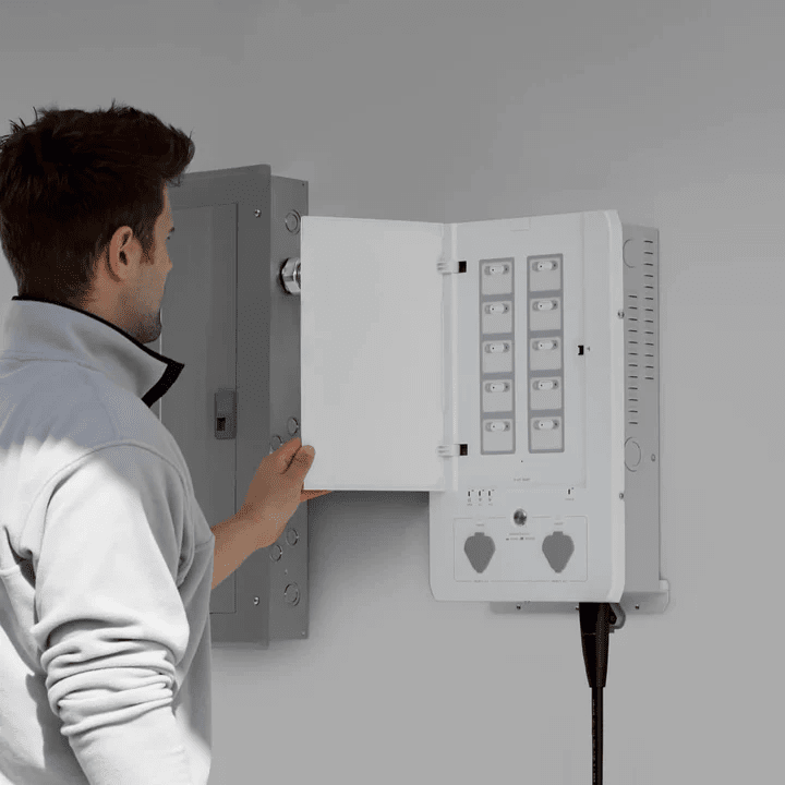 EcoFlow Smart Home Panel Extra Infinity Cable - 8000W Solar Generator Transfer Switch for Off-Grid Power Backup | Perfect for Home Emergency & RV Camping