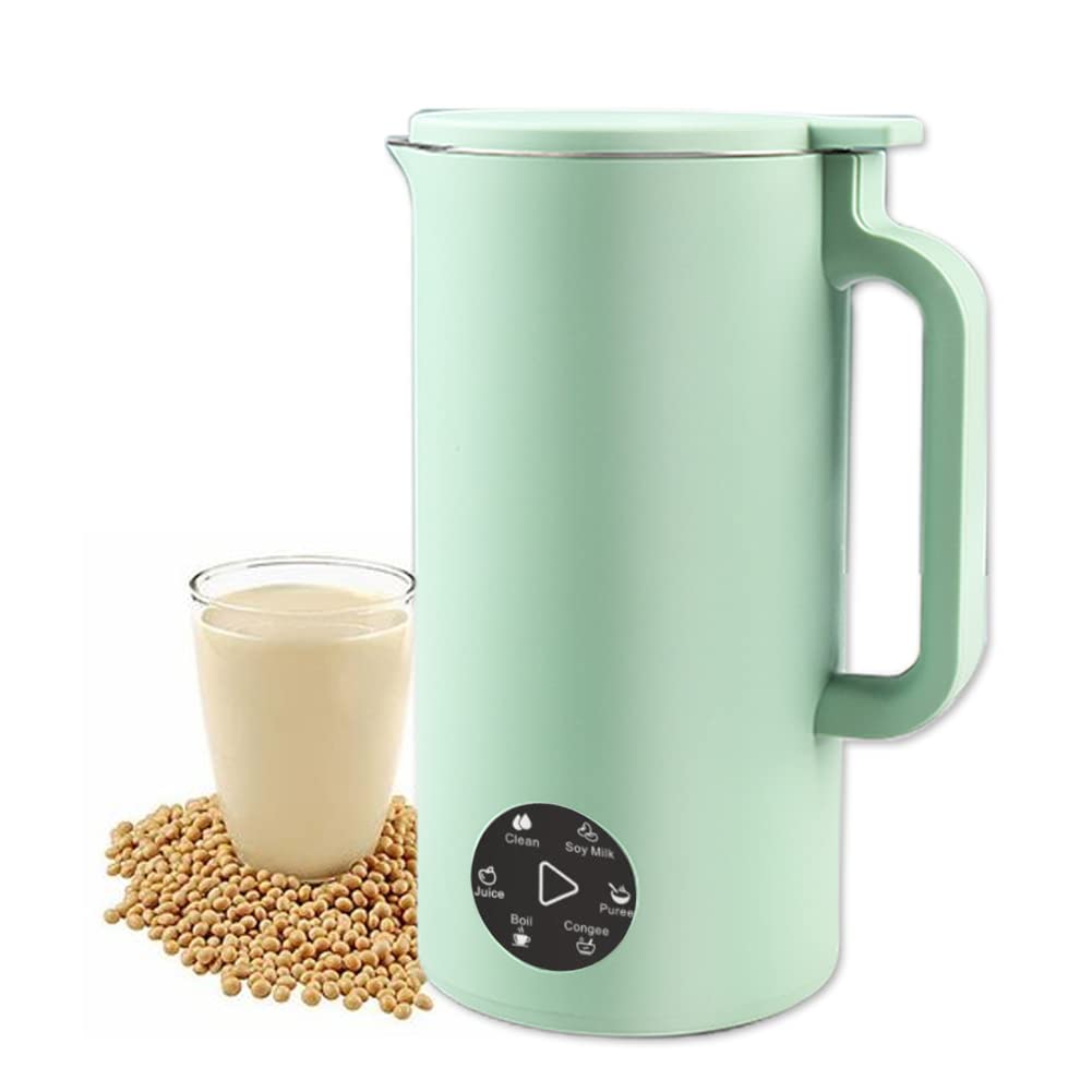 110V Automatic Soybean Milk Maker - 6-in-1 Mini Food Blender & Juicer Machine (350ML) with 3 Color Options | Perfect for Home Breakfast, Healthy Smoothies & Baby Food Preparation