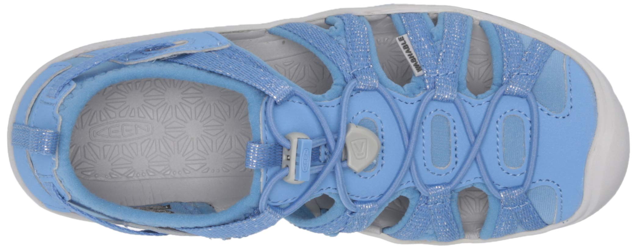 KEEN Kids Moxie Closed Toe Sandals for Girls - Comfortable Casual Water Shoes for Outdoor Play, Beach & Summer Activities