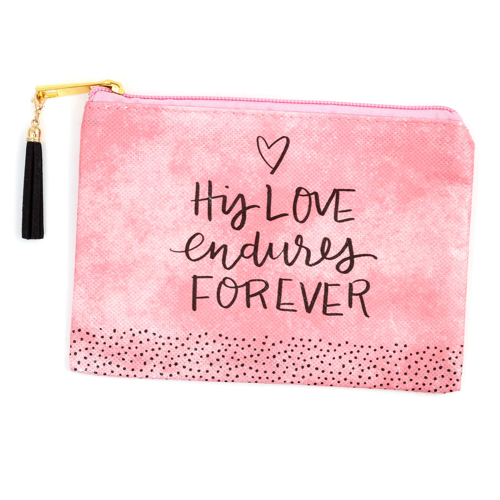Creative Devotion Pink Pouch Storage - Small Zipper Pouch for Jewelry, Makeup & Essentials | Perfect for Travel, Home Organization & Gift Giving