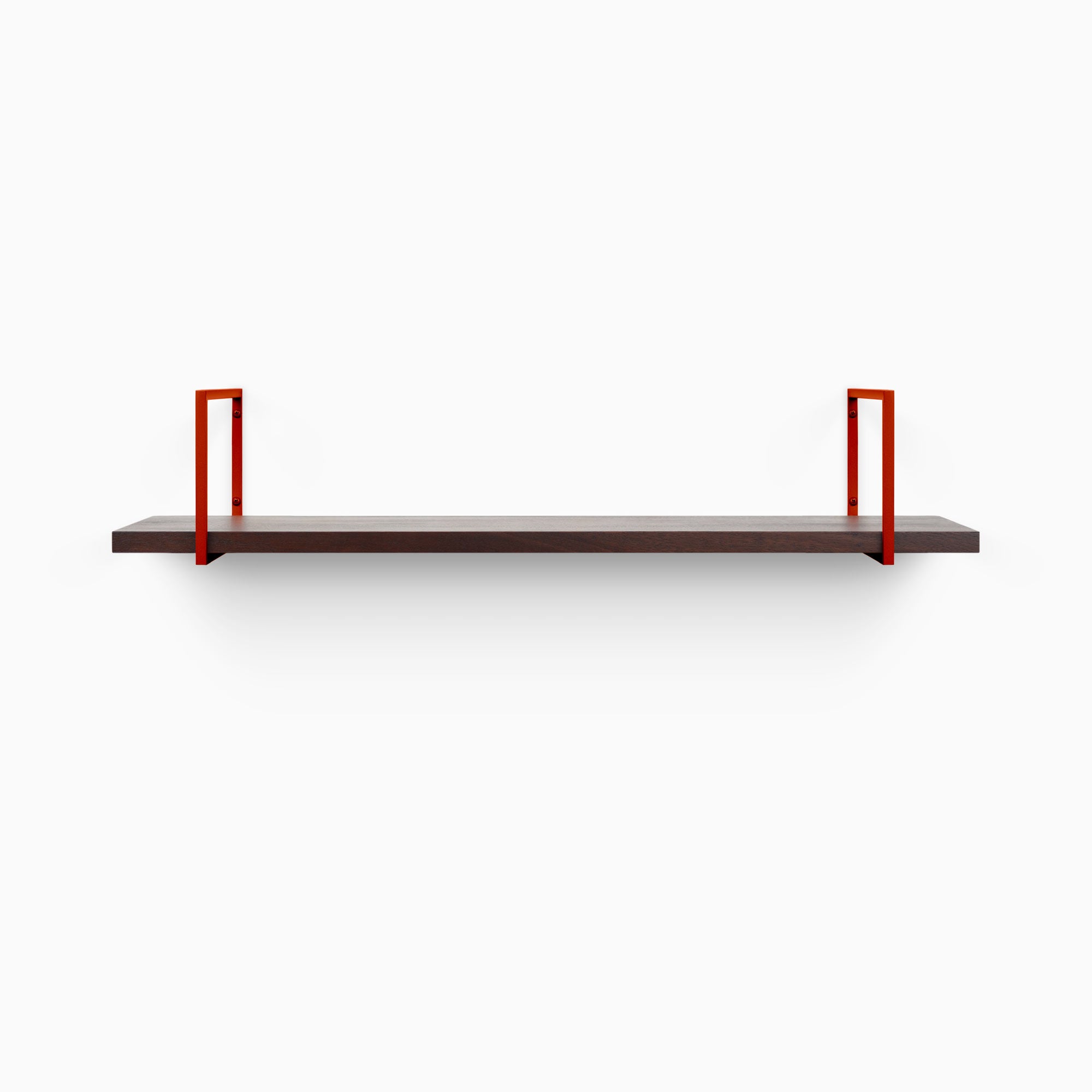 Bart Dutch Mocha Wall Shelf - Rustic Wood Floating Shelves for Living Room, Kitchen, Bathroom | Space-Saving Home Decor & Storage Solution