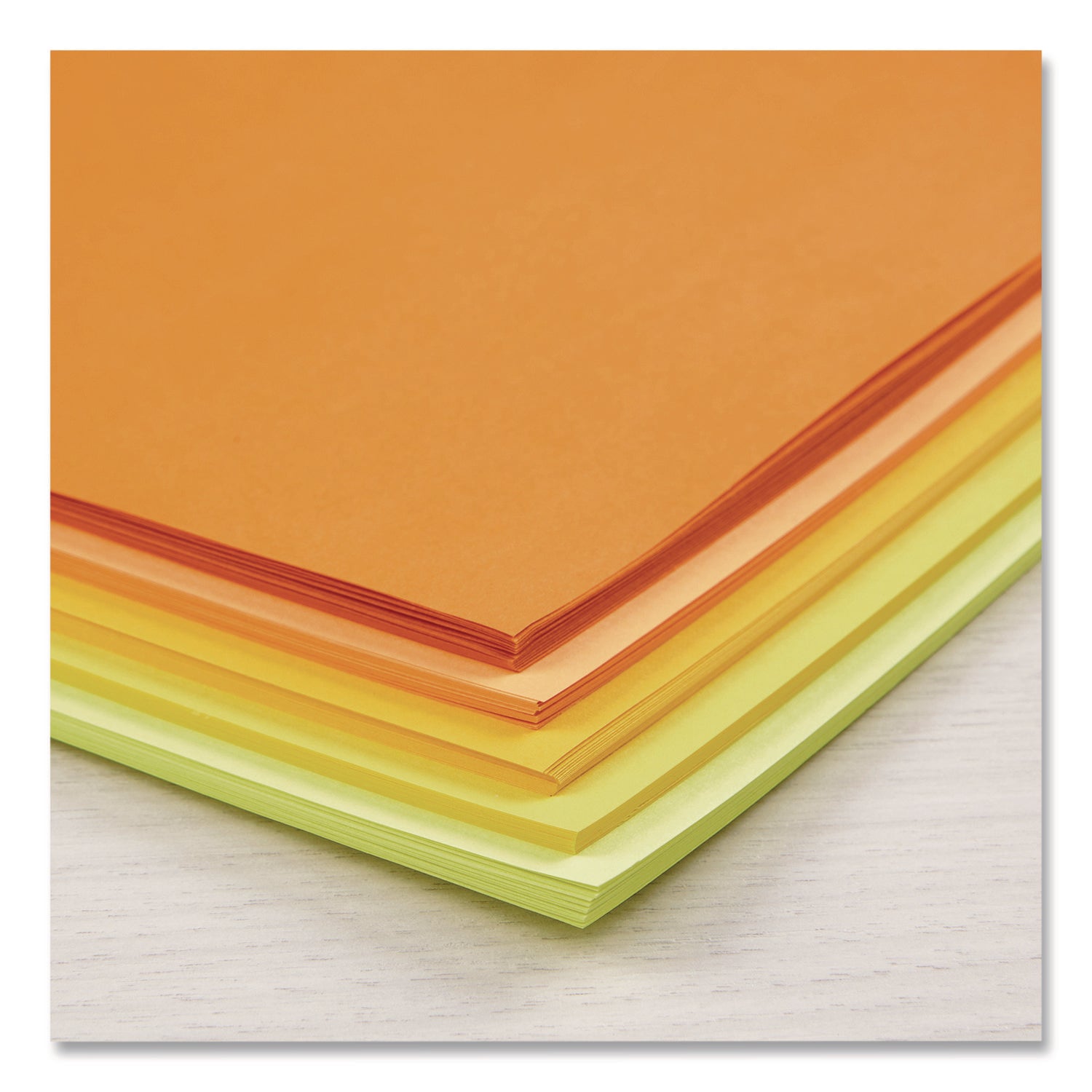 Astrobrights® Solar Sparks Assortment - 24 lb Bright Colored Bond Paper, 8.5 x 11 Inches, 100 Sheets Pack - Vibrant Yellow & Orange Hues for School Projects, Office Presentations & Creative Crafts