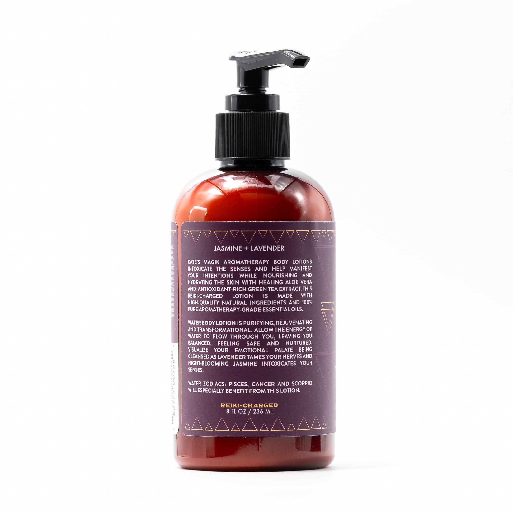 Kate's Magik Water Aromatherapy Natural Body Lotion - Hydrating & Relaxing Moisturizer with Essential Oils for Dry Skin | Perfect for Spa Days, Massage Therapy & Self-Care Rituals