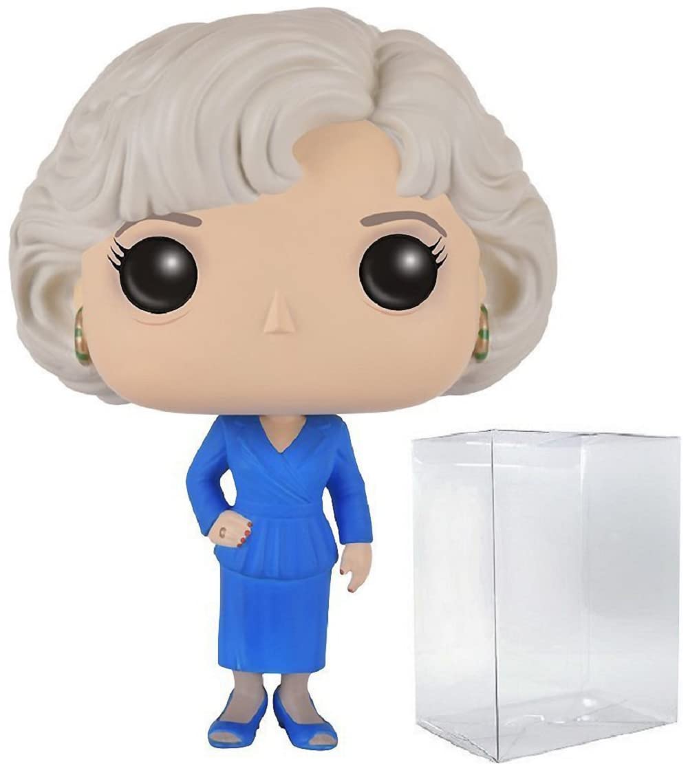 Funko Pop! Vinyl Figure - Golden Girls Rose Collectible with Pop Protector Case | Perfect for Display, Gifts & Pop Culture Fans