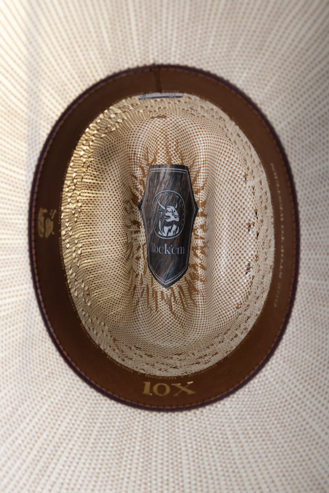 Weston 10X Cattleman Straw Cowboy Hat - Western Rancher Hat for Men & Women - Perfect for Ranch Work, Rodeo, Outdoor Activities & Country Fashion