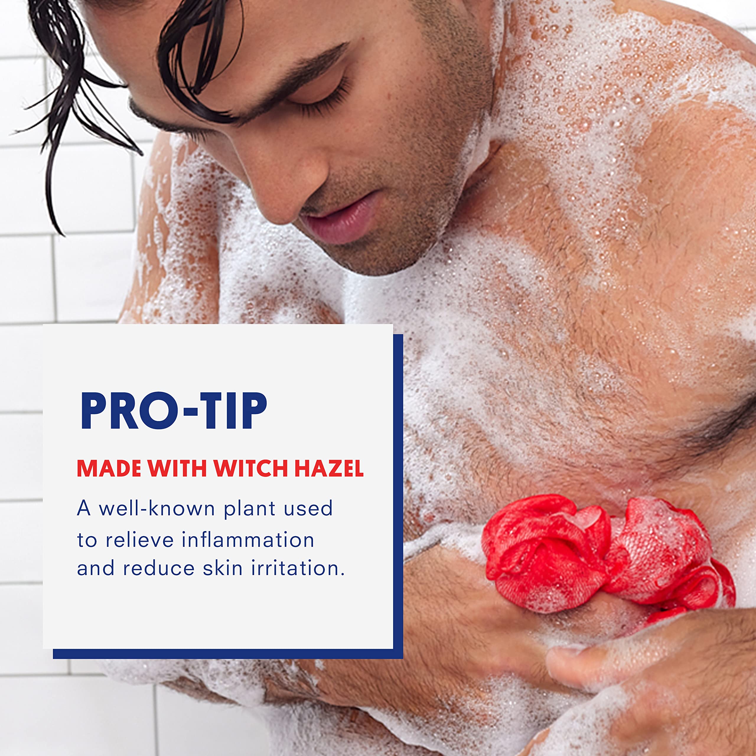 Huron Men’s Moisturizing Body Wash - Sandalwood, Black Pepper & Cedarwood Scent - Coconut Oil, Vitamin E & Witch Hazel - Vegan & Cruelty-Free - 12.2 fl oz (2 Pack) - Perfect for Shower & Gym Use