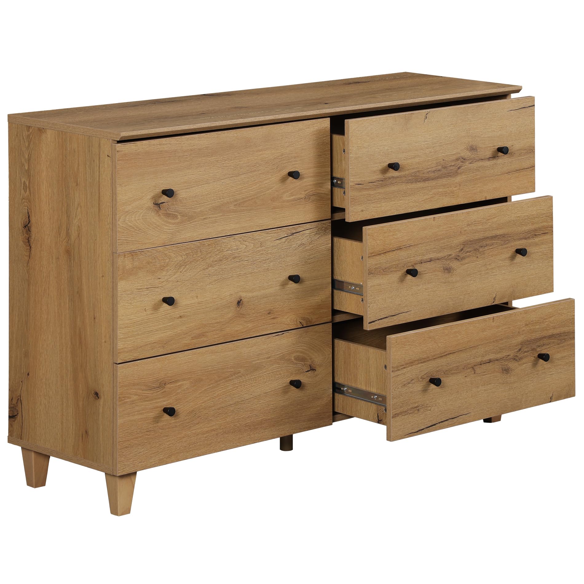 WAMPAT 4-Piece Dresser and Nightstand Set - 94.4