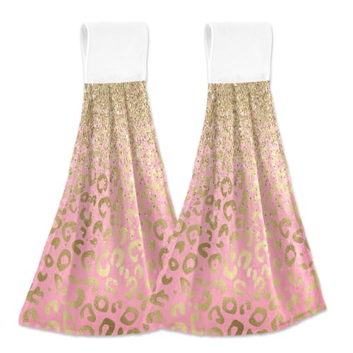 Golden Leopard Print