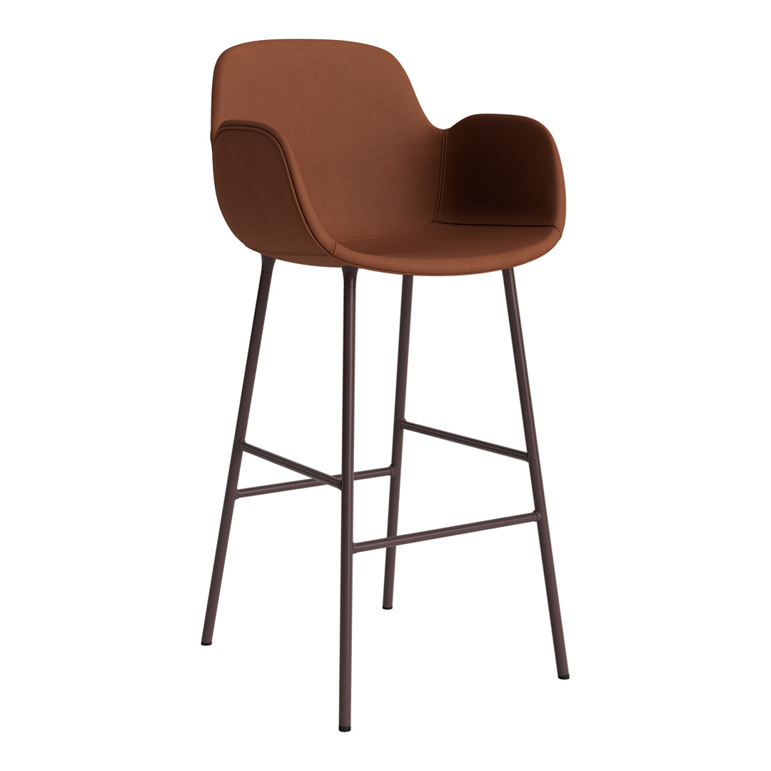 Form Bar Armchair - Fully Upholstered Modern Lounge Chair for Living Room, Office & Cafe | Comfortable Seating Furniture for Home & Commercial Spaces