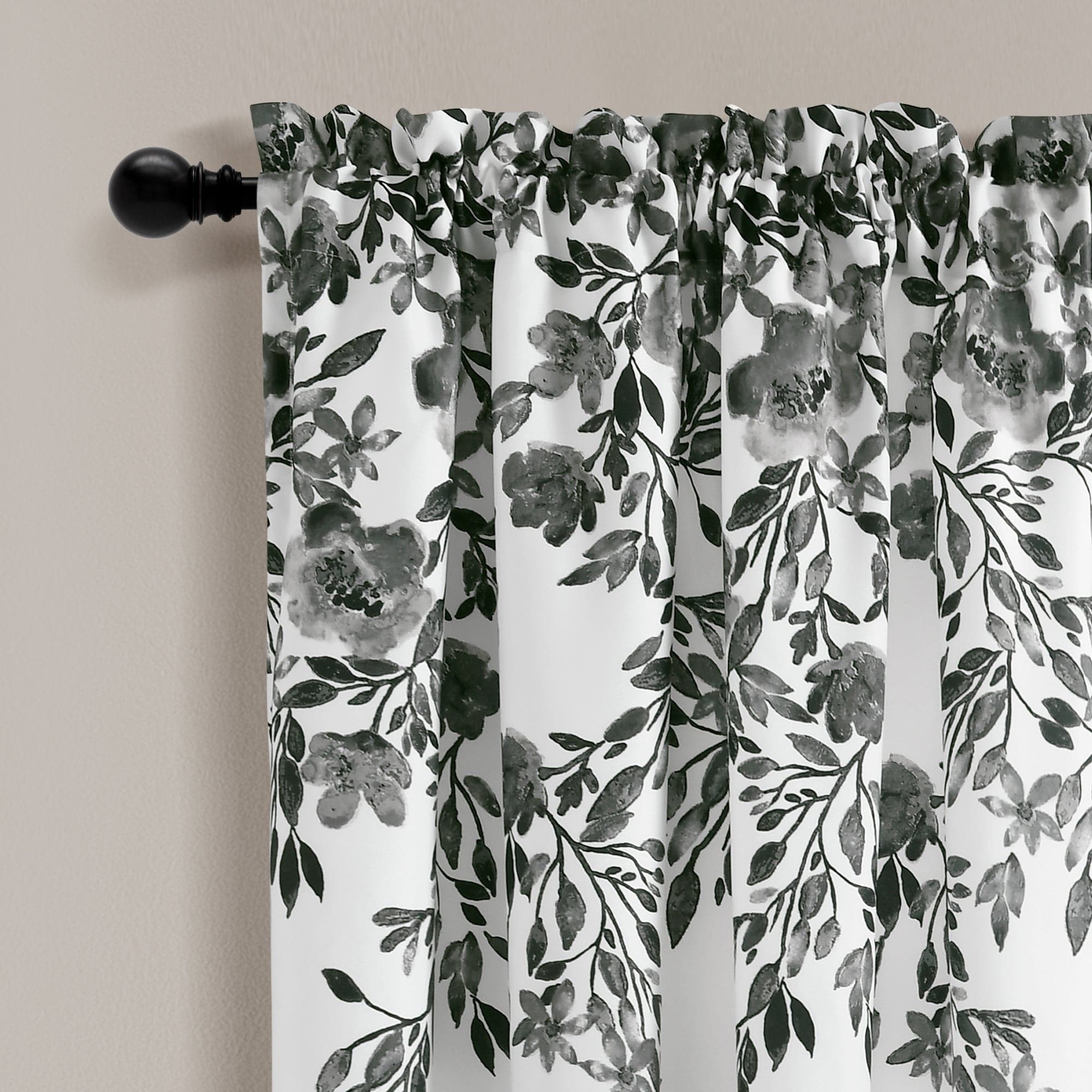 Tanisha Light Filtering Window Curtain Panel Set - Soft Sheer Drapes for Living Room & Bedroom - Blackout Privacy & UV Protection - 84 Inch Length (2 Panels)