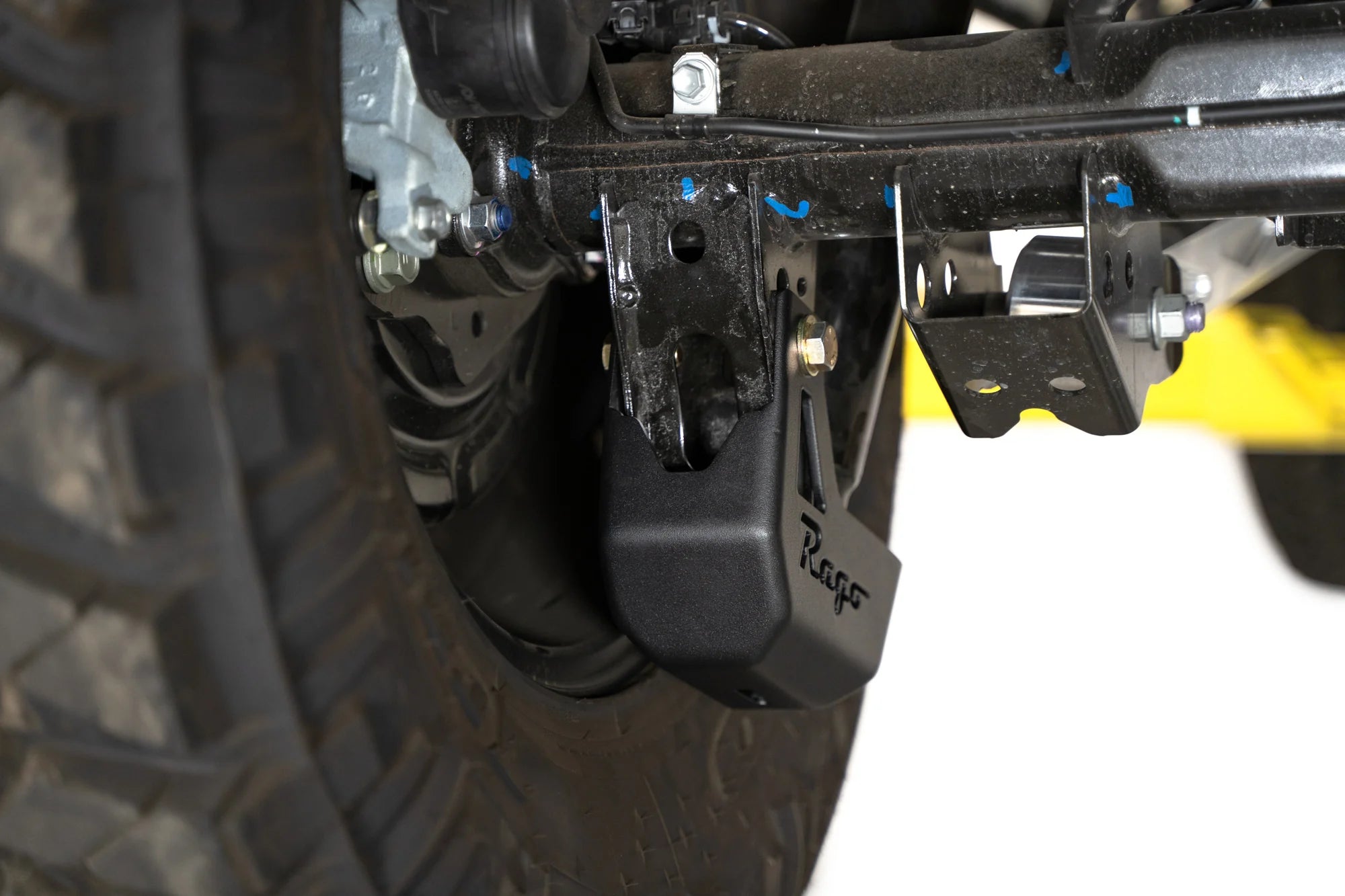 Rago Fabrication Rear Shock Guards for 2024+ Toyota Tacoma - Heavy Duty Off-Road Protection for Rock Crawling & Trail Adventures