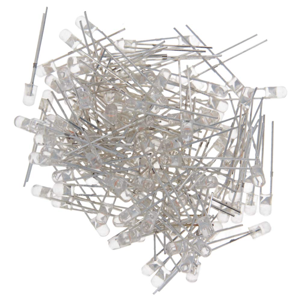 Othmro 120Pcs 3mm Pink LED Christmas Lights - Mini LED Bulbs for DIY Holiday Decorations, Tree Lighting, and Festive Home Decor