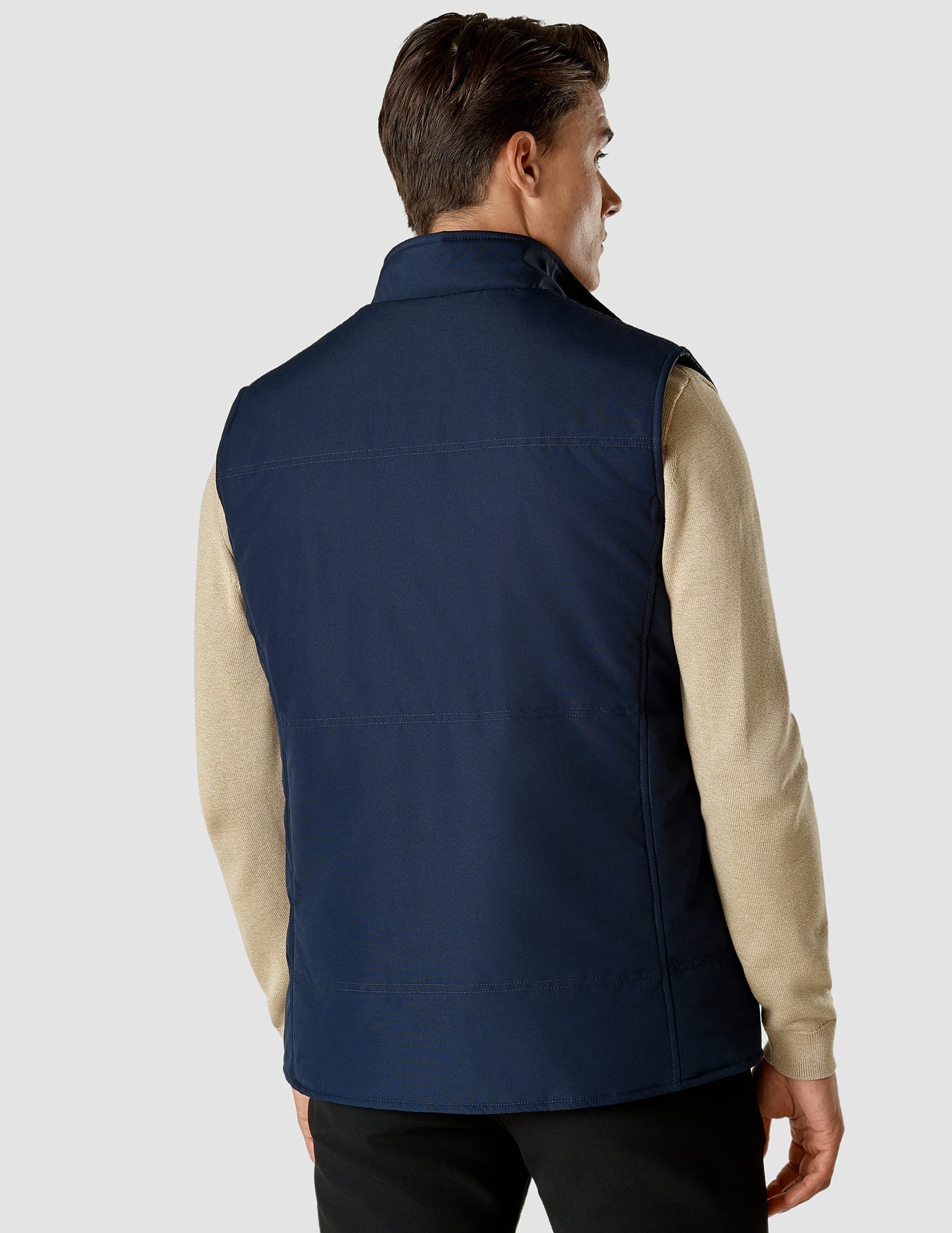 Men's Utility Vest Dark Navy - Durable Work Vest with Multiple Pockets for Outdoor, Hiking, and Camping