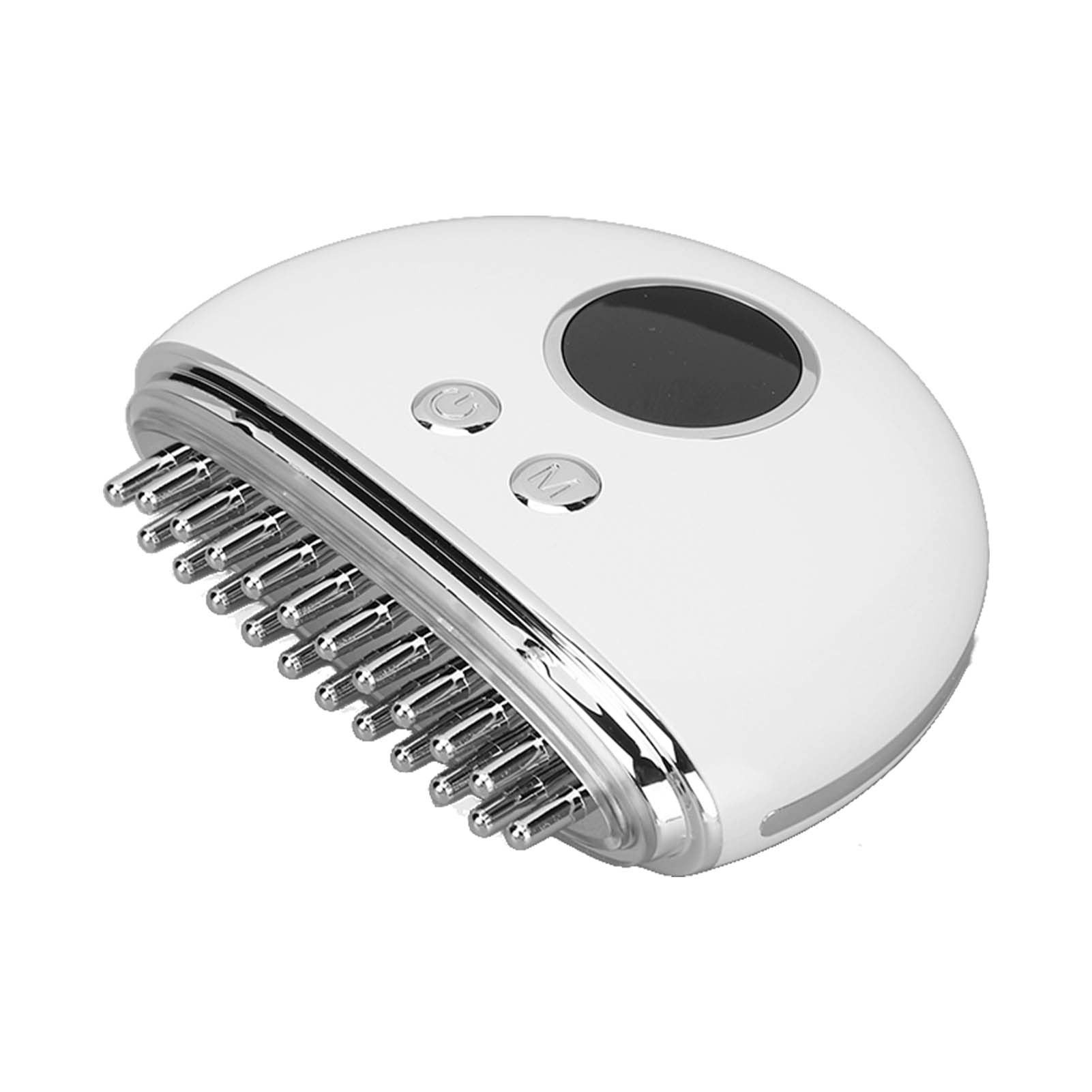 Electric Micro Current Scalp Massager - Rechargeable Hair Growth Stimulator with Meridian Gua Sha Therapy | Relieve Stress & Promote Circulation for Home Spa & Self-Care Routine