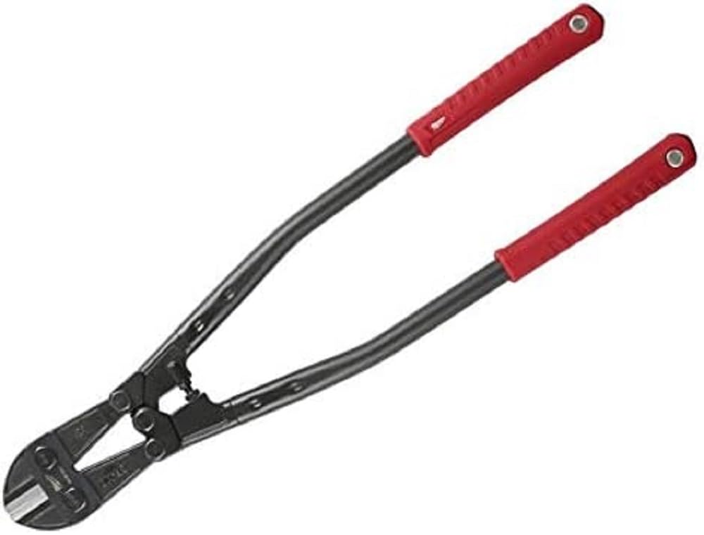 Milwaukee MHT932464826 24-Inch Heavy Duty Bolt Cutters - 609mm Industrial Strength for Cutting Chains, Locks & Wires - Perfect for Construction, Security & DIY Projects