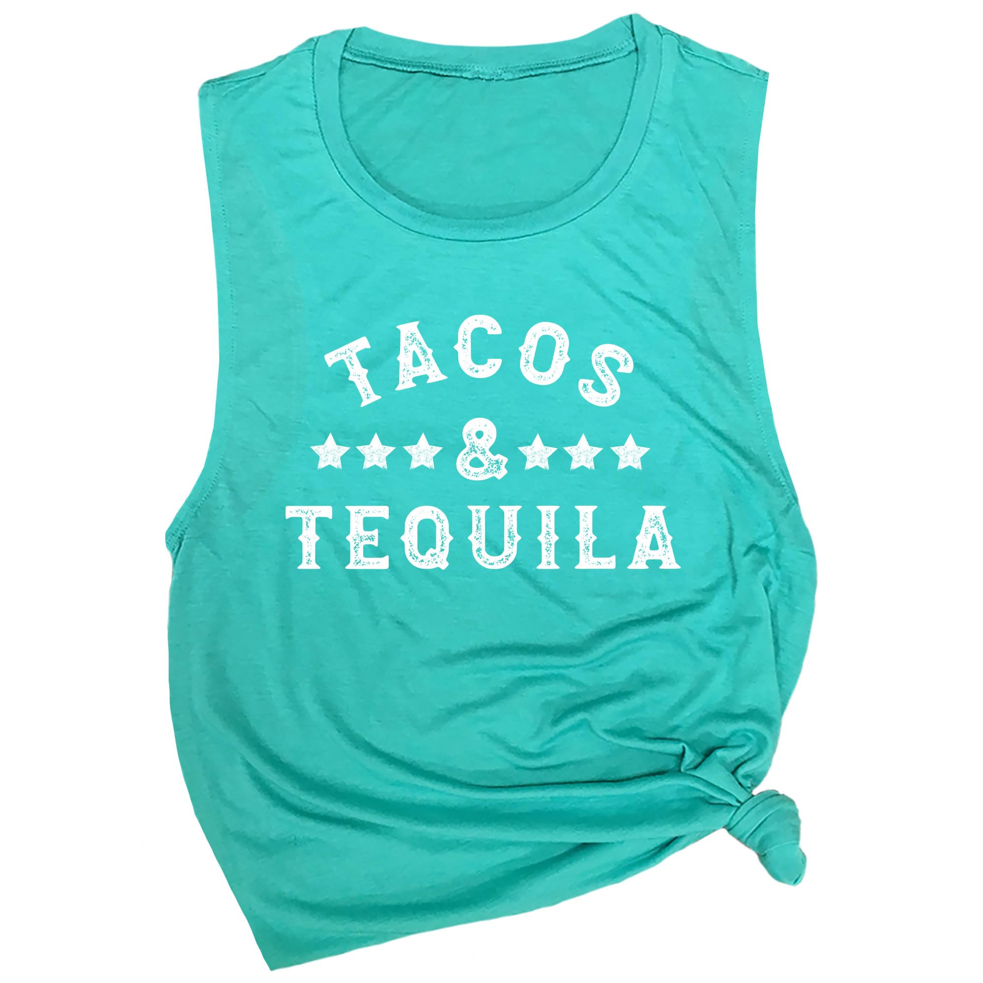 Women's Sleeveless Workout Tee - Gym & Yoga Top for Cinco De Mayo