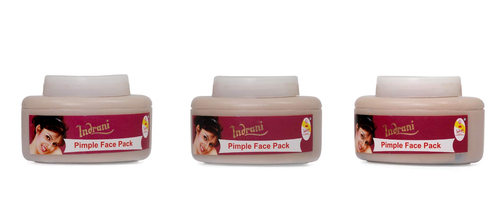 Indrani Pimple Face Pack 250g - Natural Acne Treatment for Clear Skin | Best for Oily & Sensitive Skin | Daily Skincare Routine