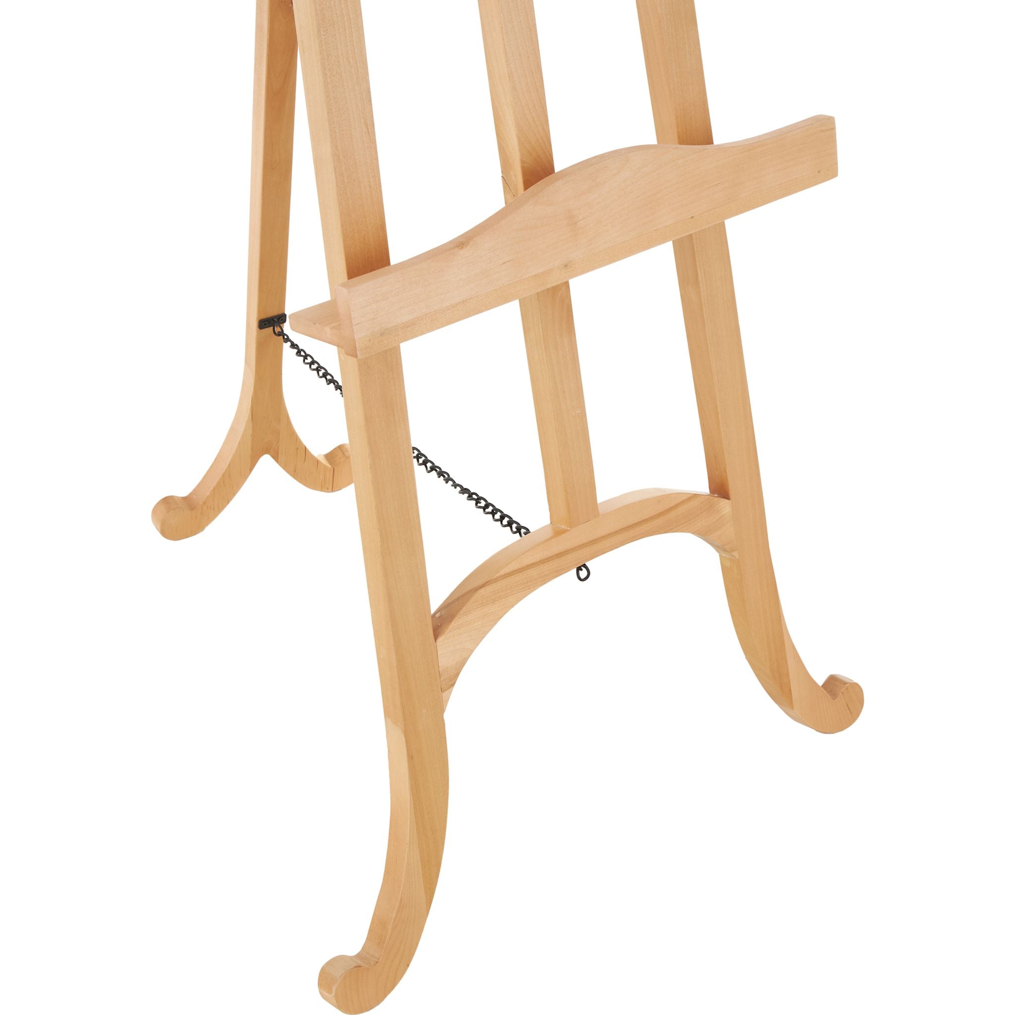 Arlo Floor Easel - Light Brown Wooden Artist Easel for Painting & Drawing | Perfect for Studio, Classroom & Home Art Projects