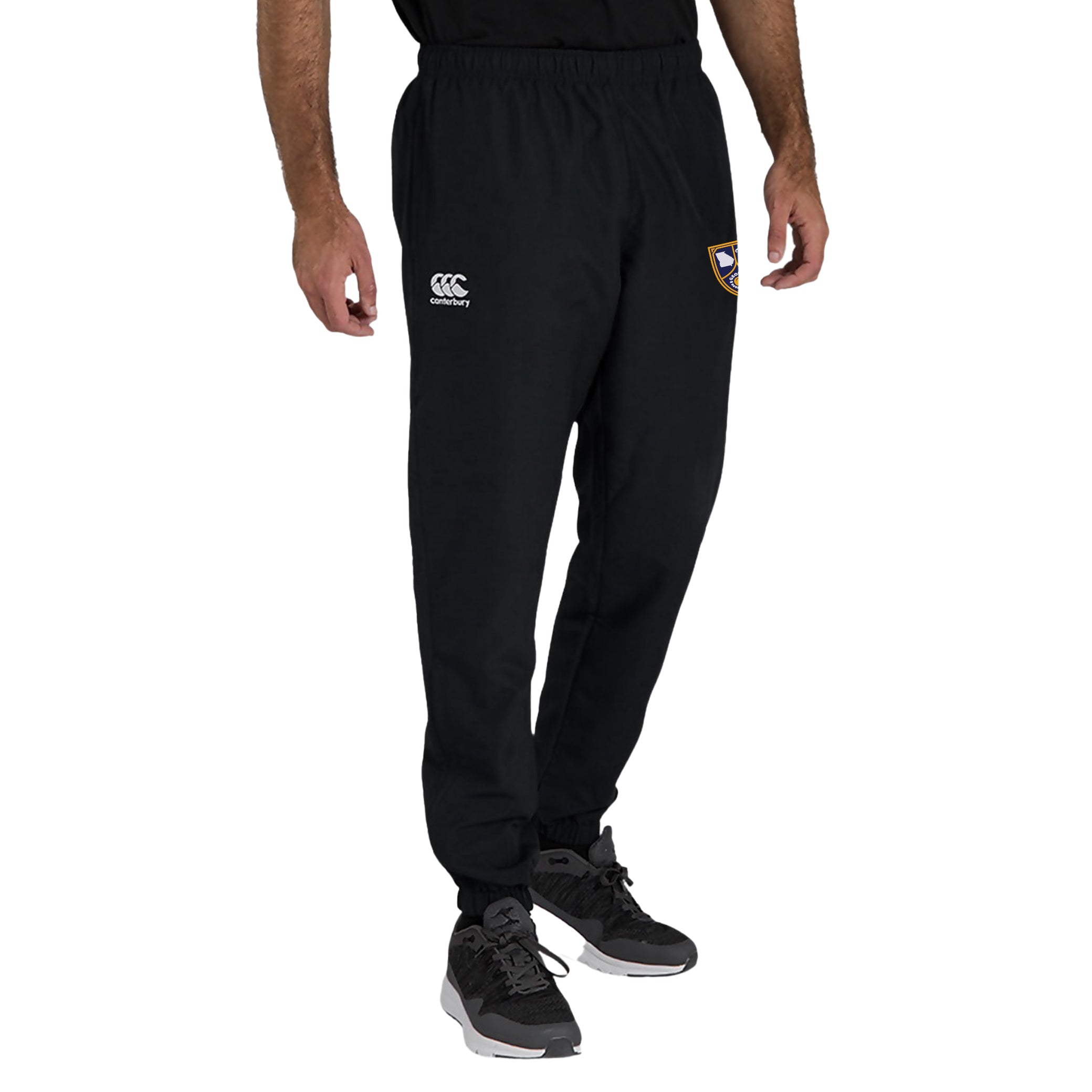 Georgia Rugby Union CCC Performance Track Pants - Men's Athletic Training Joggers for Rugby, Gym & Casual Wear