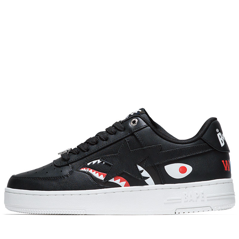 BAPE Shark Bape Sta M2 Sneakers - Black | Streetwear Fashion for Men & Women | Perfect for Casual Wear & Urban Style