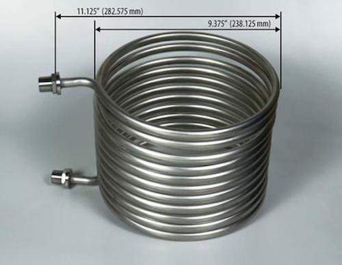 Blichmann Stainless Steel Small HERMS Coil - Home Brewing Heat Exchanger for Beer Making | Perfect for Homebrew Systems & Wort Cooling