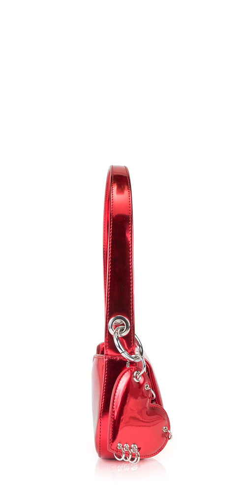 Dylan Metallic Red Crossbody Bag for Women - Stylish & Durable Purse for Work, Travel & Everyday Use
