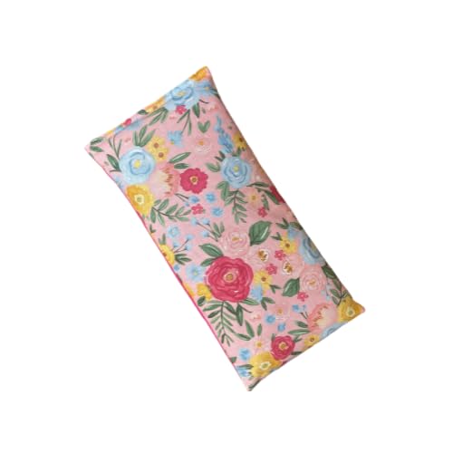 Large Flax Seed Microwave Heating Pad for Back Pain & Cramps Relief - Scented/Unscented Moist Heat Therapy or Ice Pack - 6