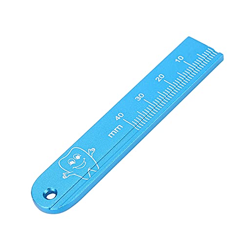Endodontic Ruler - High Temperature & Pressure Resistant Dental Measuring Tool for Root Canal Treatment | Precise Measurement Instrument for Dental Clinics & Endodontic Procedures
