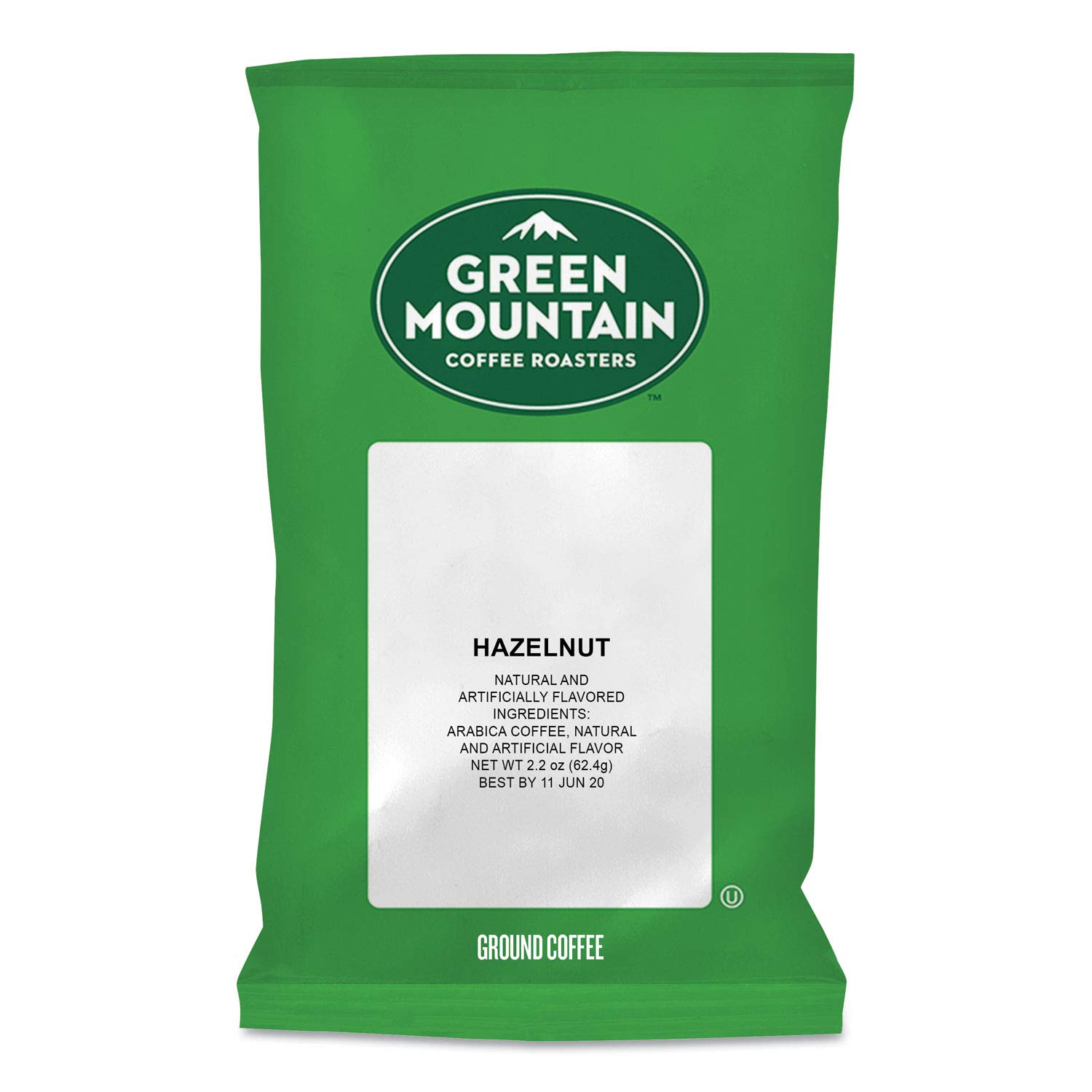 Premium Hazelnut Coffee Single Serve Packets, 2.2oz (50 Count) - Perfect for Office, Travel & Home Brewing