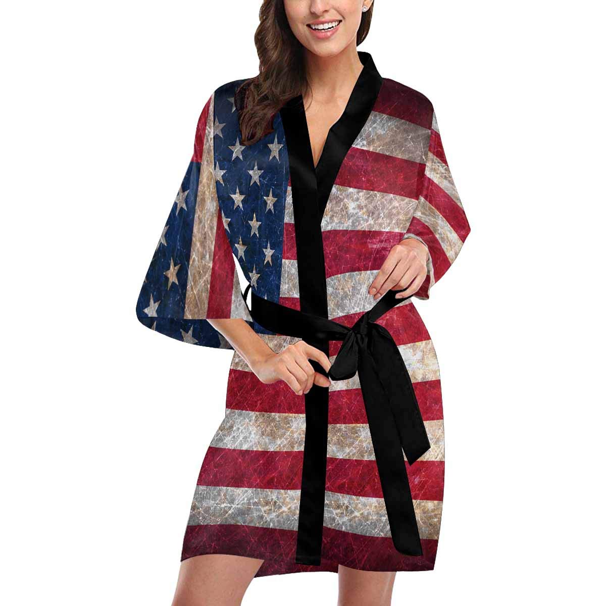 Custom Pink Easter Egg Print Women's Kimono Robe - Lightweight Beach Cover Up for Pool, Bridal Shower & Wedding Party - Boho Summer Dress (XS-2XL) - Perfect for Beach Vacations, Bridal Parties & Resort Wear