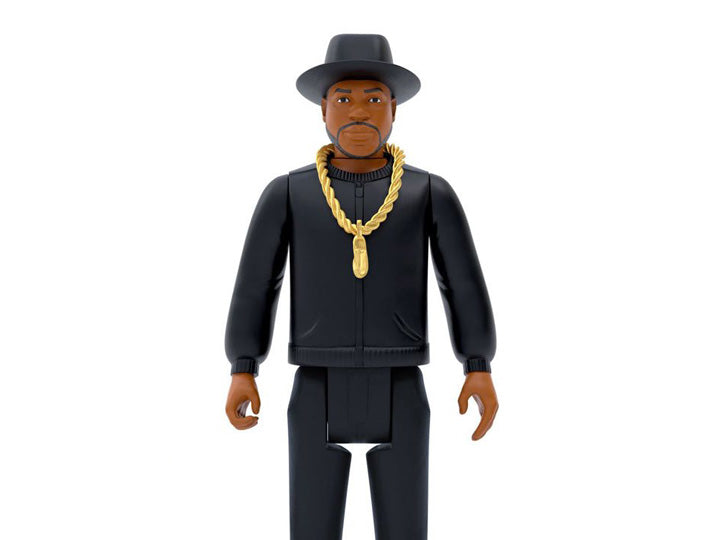 Run DMC ReAction Figure - Jam Master Jay All Black Version | Collectible Hip Hop Action Figure for Fans & Music Enthusiasts | Perfect for Display, Gifts & Pop Culture Collections
