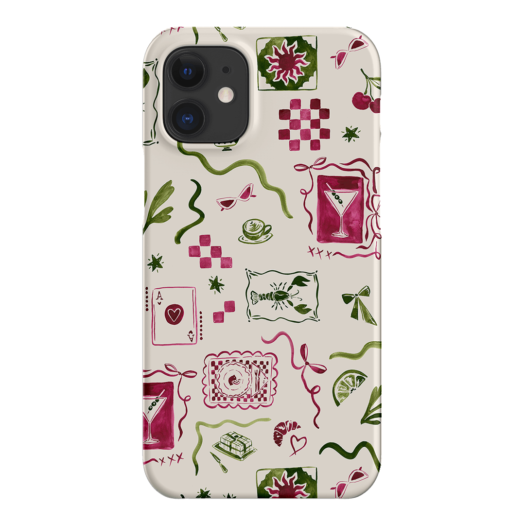Stylish Martini Glass Design Phone Case - Trendy & Protective Cover for iPhone & Samsung - Perfect for Parties, Nightlife & Social Events