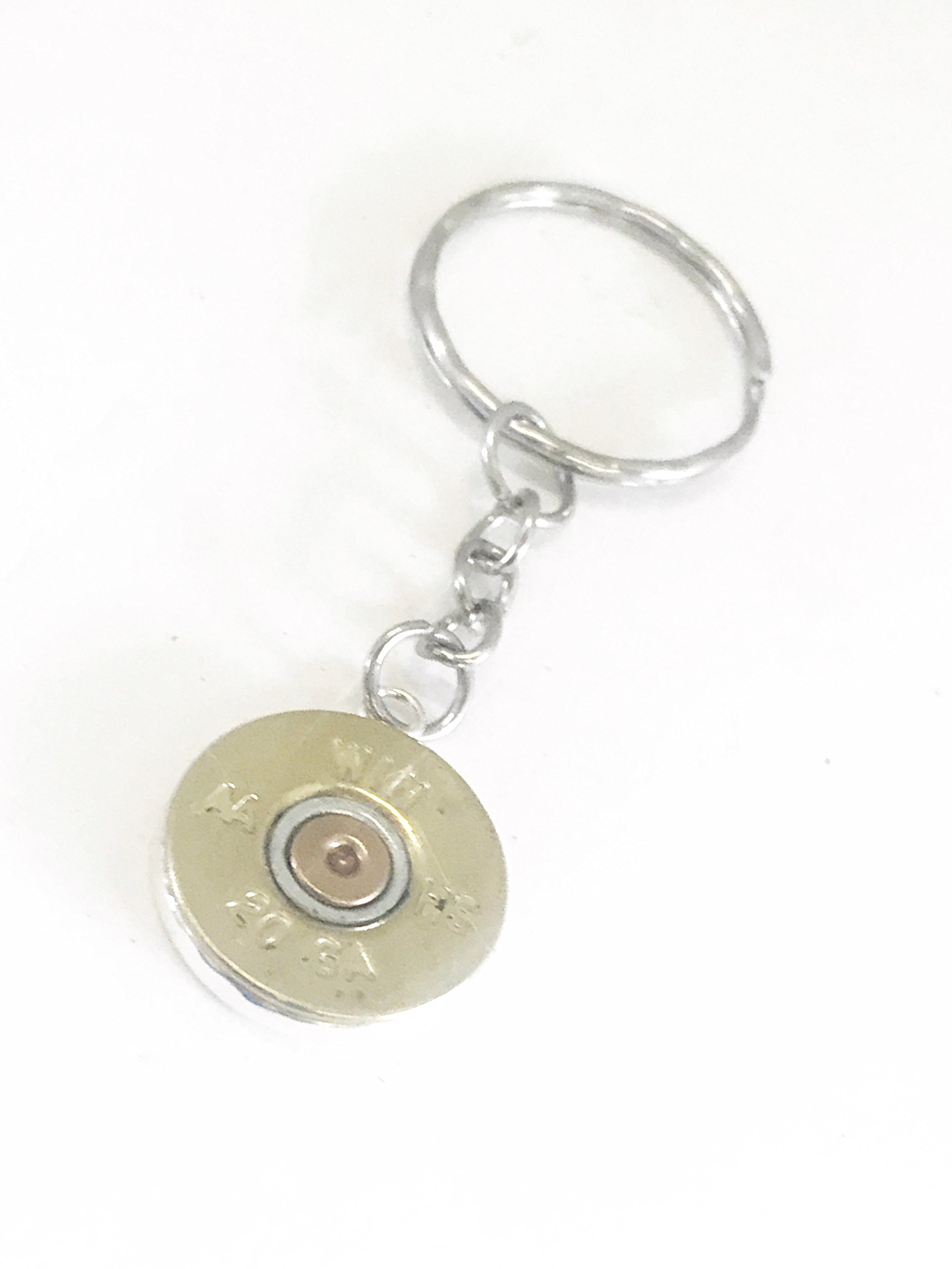 Shotgun Shell Keychain - Durable Brass Keyring for Shooting Sports Enthusiasts | Perfect Gift for Hunters, Gun Collectors & Outdoor Lovers | Ideal for Range Days, Hunting Trips & Awards Ceremonies