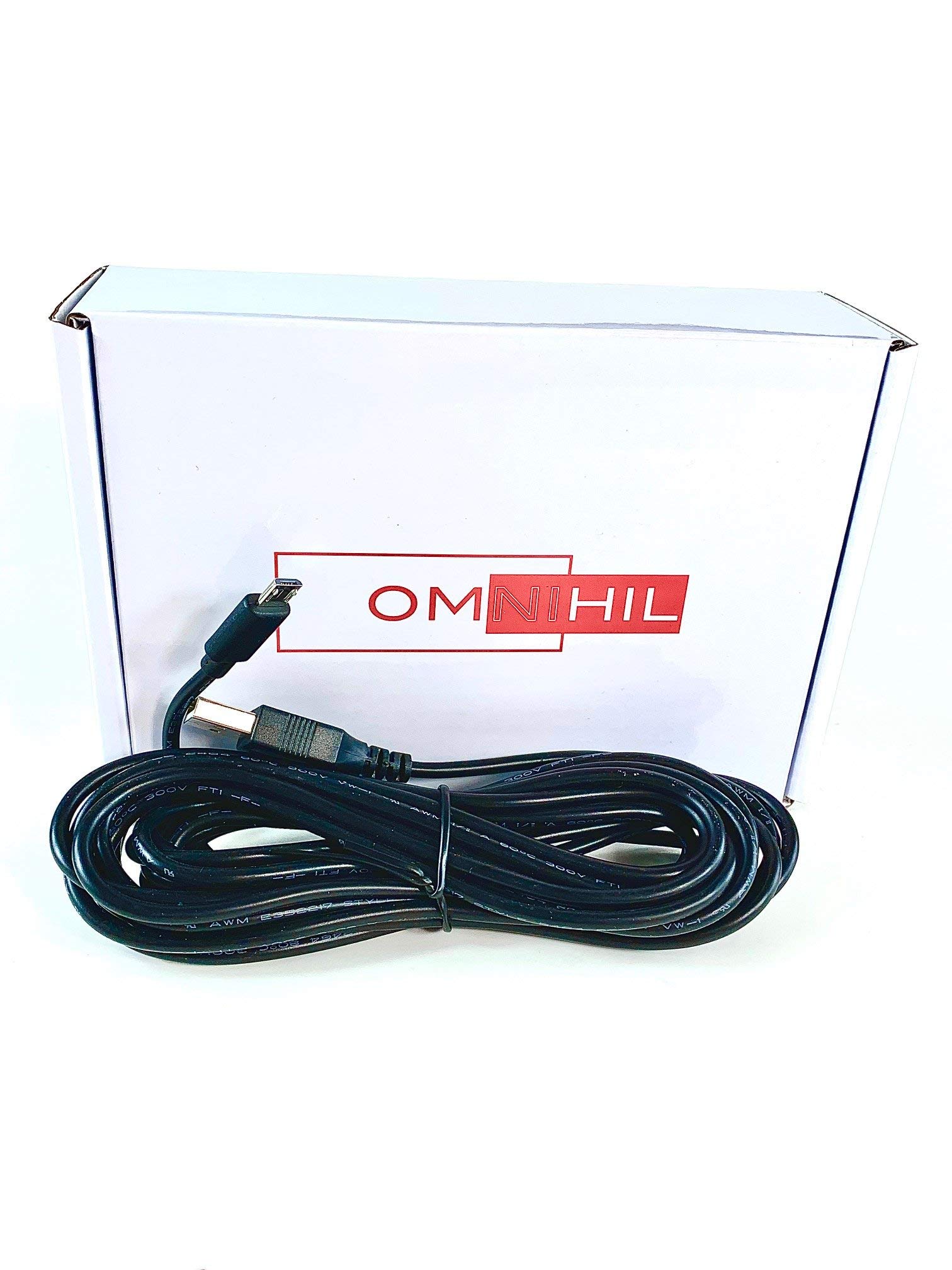 OMNIHIL 15ft USB 2.0 High-Speed Charging & Data Sync Cable for SteelSeries Arctis 7 Gaming Headset - Perfect for PC, PS4, PS5 Gaming Setup & Office Workstations