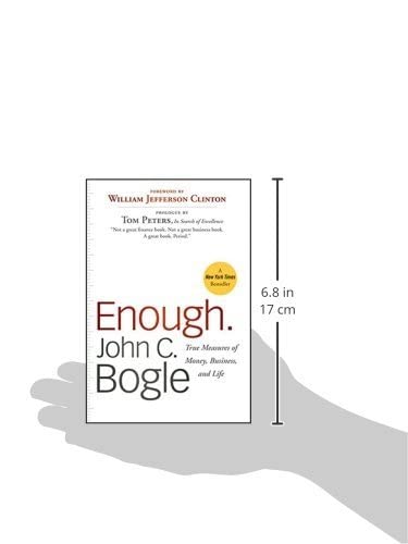 Enough: True Measures of Money, Business, and Life - Inspirational Book for Entrepreneurs & Professionals - Perfect for Business Growth & Personal Development