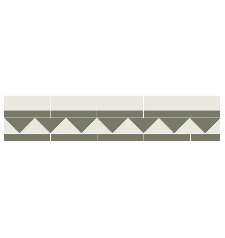 150mm Vit/Grön Australian Green Granite Tile - Premium Winckelmans Klinkerfris for Outdoor & Indoor Flooring - Perfect for Patios, Walkways, and Kitchen Backsplashes