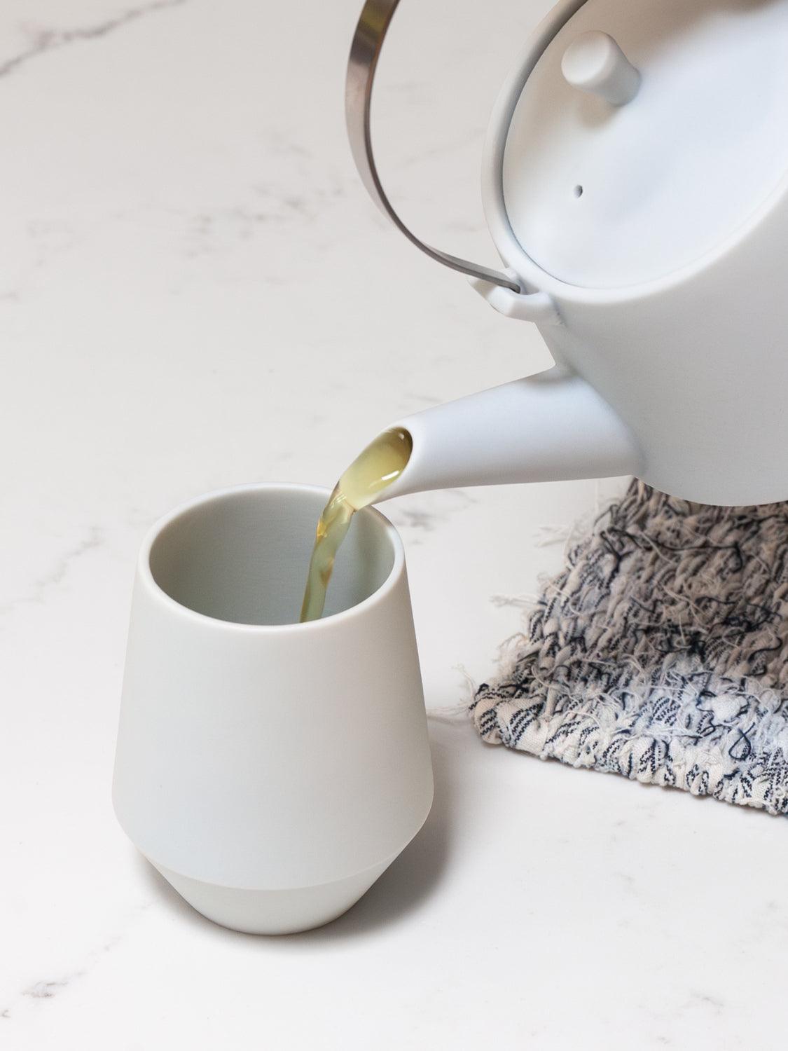Premium Porcelain Tea Cup Set - Elegant Handcrafted Tea Cups for Home, Office & Gifting - Perfect for Afternoon Tea, Coffee & Hot Beverages