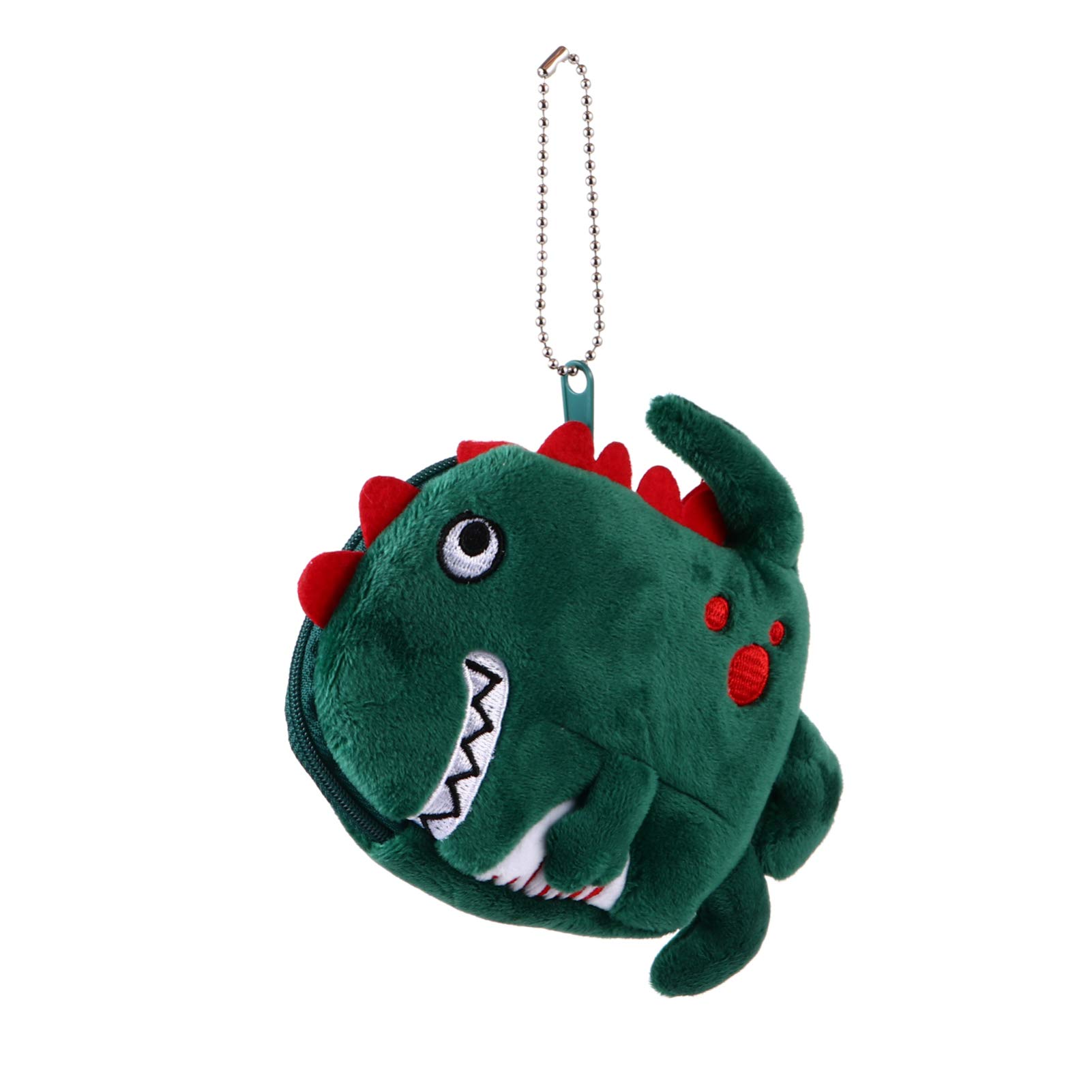 Cute Dinosaur Coin Purse for Kids - Small Zipper Wallet Pouch with Change Compartment | Girls Gift Idea for Birthday, School & Travel Accessories