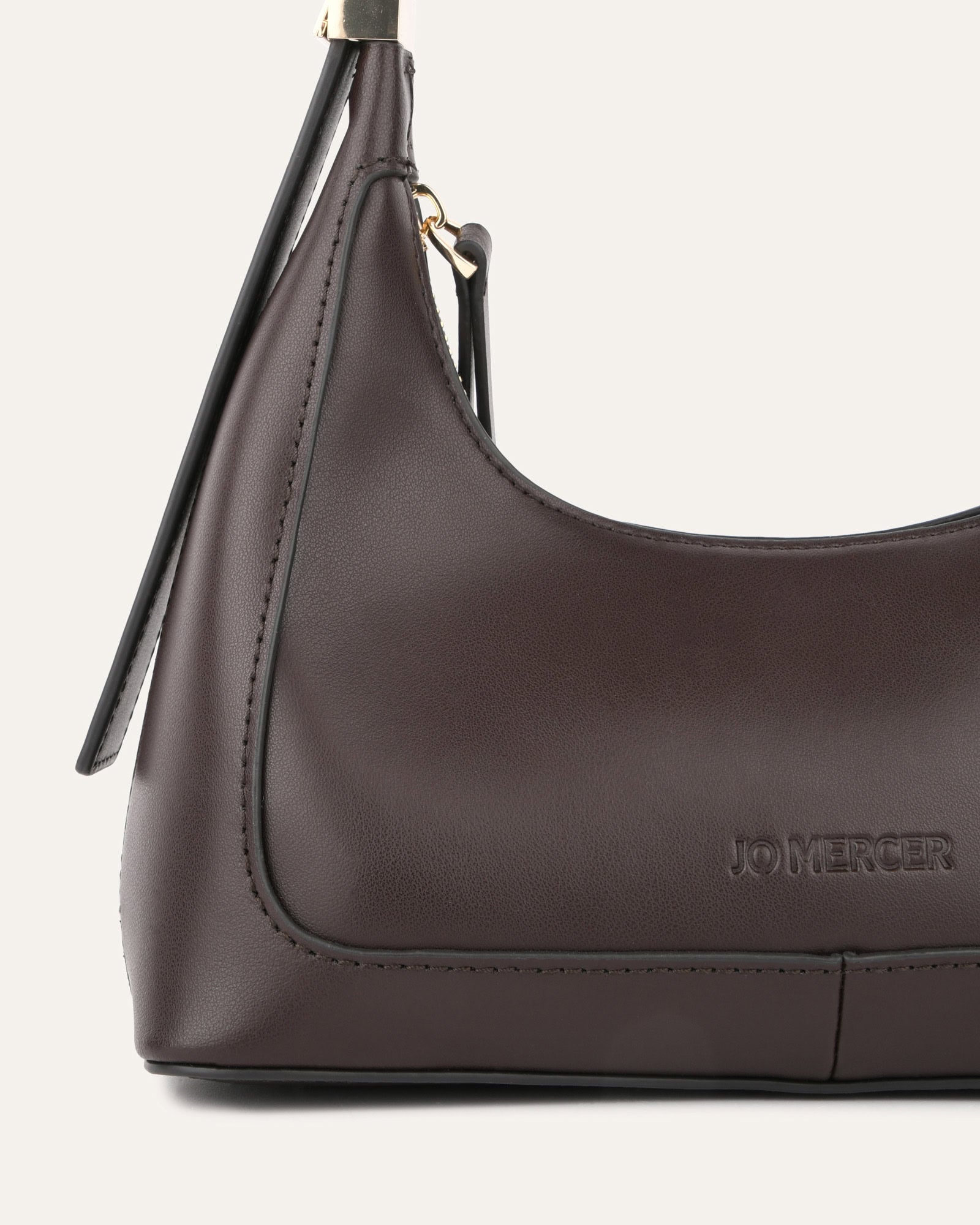ISABEL Genuine Leather Shoulder Bag in Espresso Brown - Perfect for Work, Travel & Everyday Use