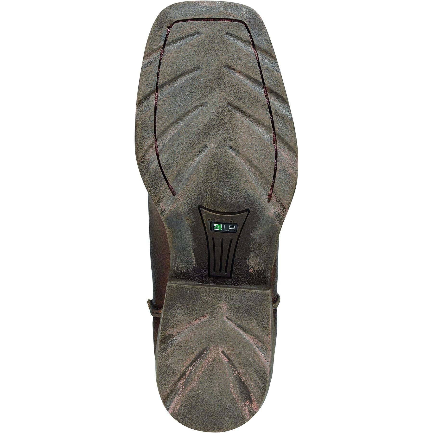 Ariat Unisex Kids' Rambler Western Boot - Durable Leather Cowboy Boots for Boys & Girls - Perfect for Rodeo, Horseback Riding & Country Fashion