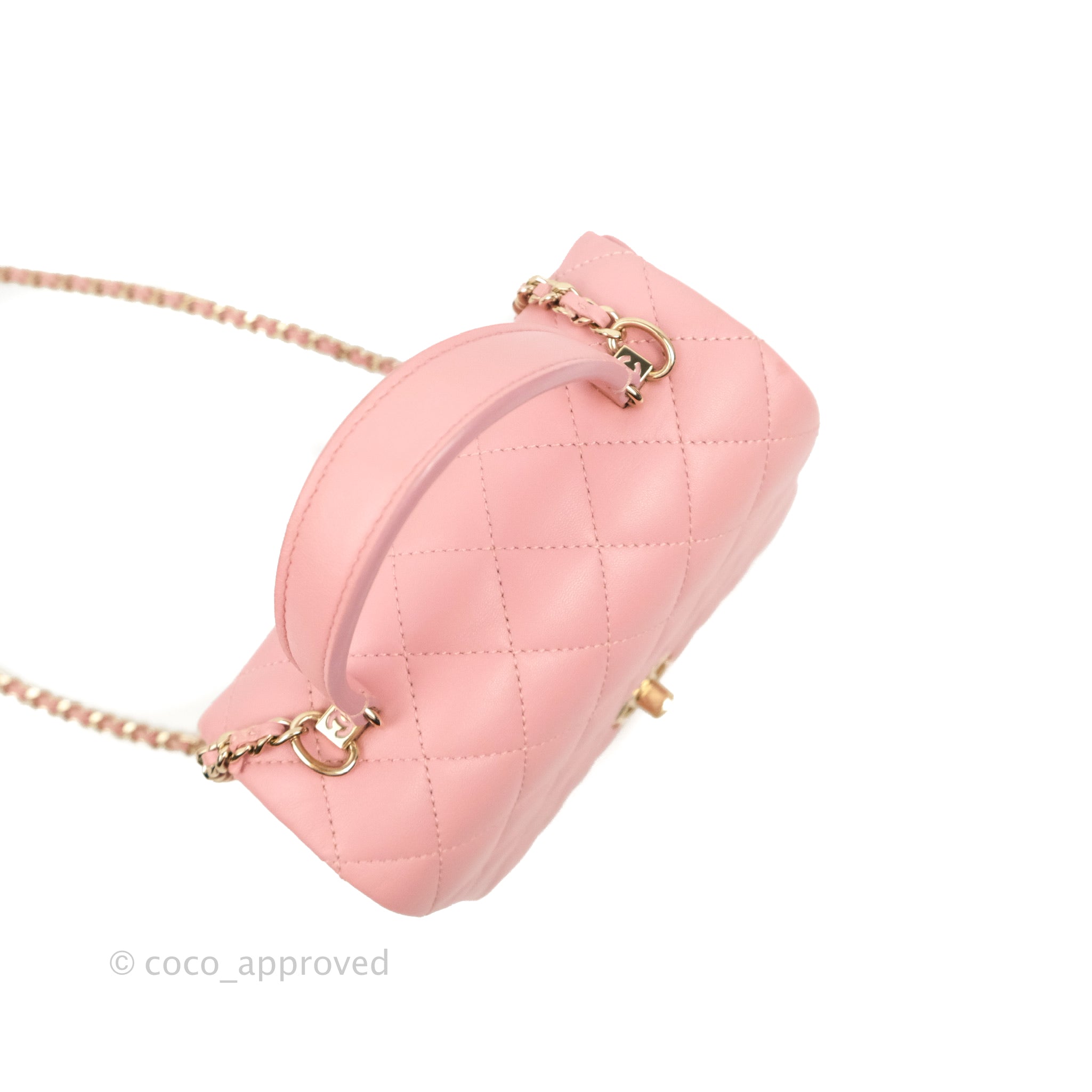 Chanel Citizen Chic Mini Flap Bag in Pink Lambskin with Gold Hardware - Perfect for Date Nights & Special Occasions