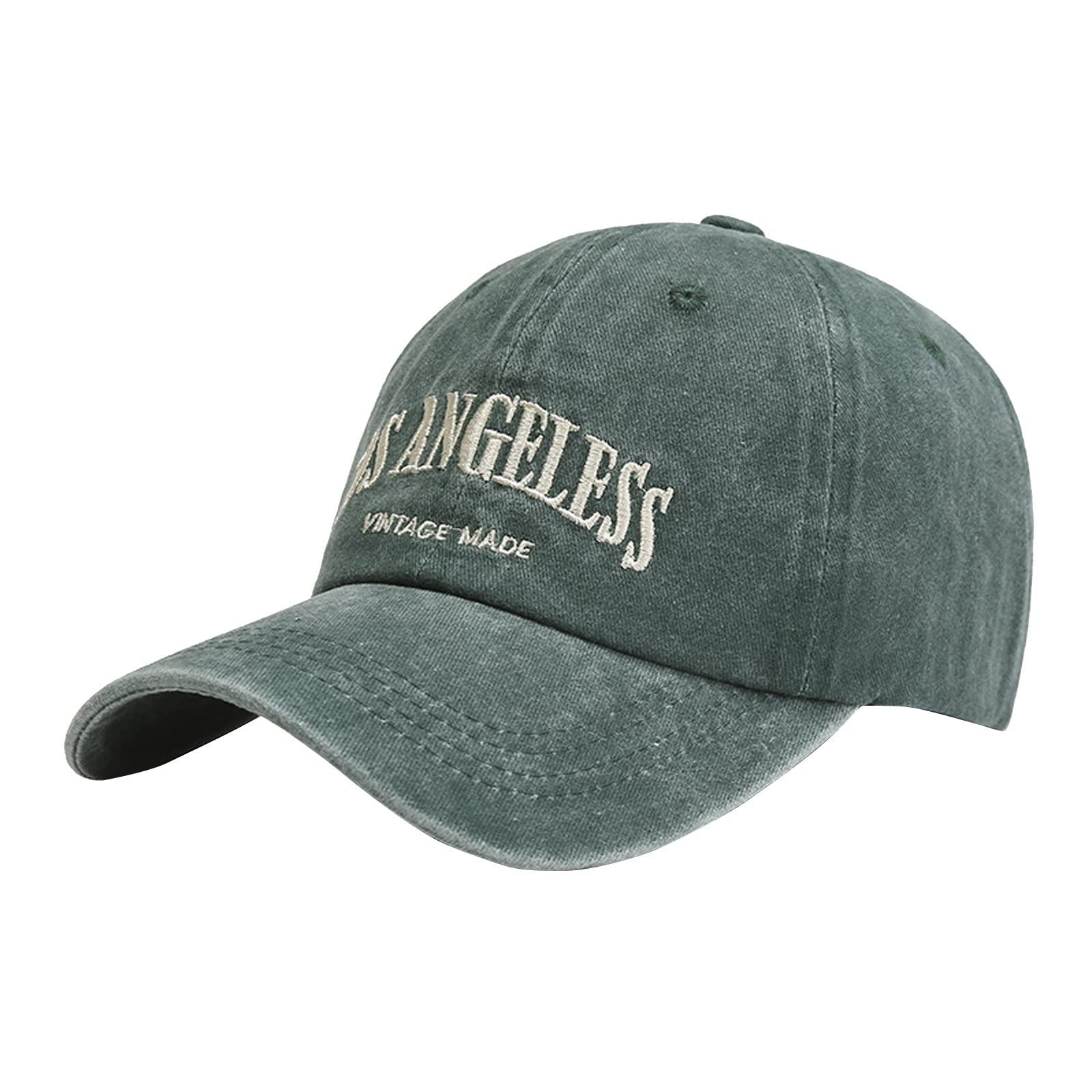 Adjustable Letter Embroidery Trucker Hat for Women & Men - Cotton Hip Hop Cap for Outdoor Activities, Sports, and Casual Wear