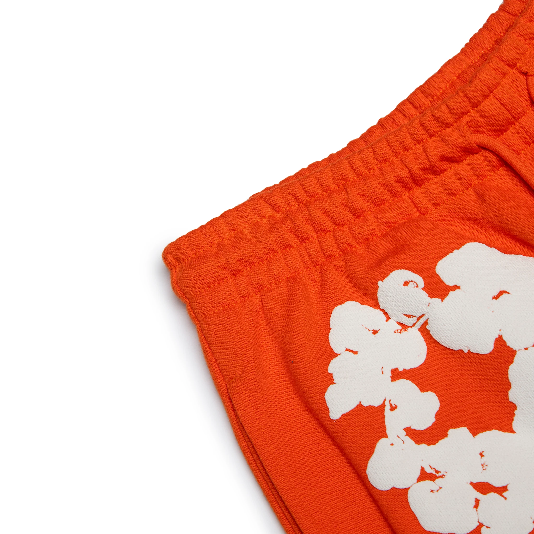 Denim Tears Cotton Wreath Orange Sweatpants - Comfortable Casual Joggers for Men | Streetwear Fashion & Lounge Wear