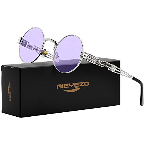 Silver/Clear Purple