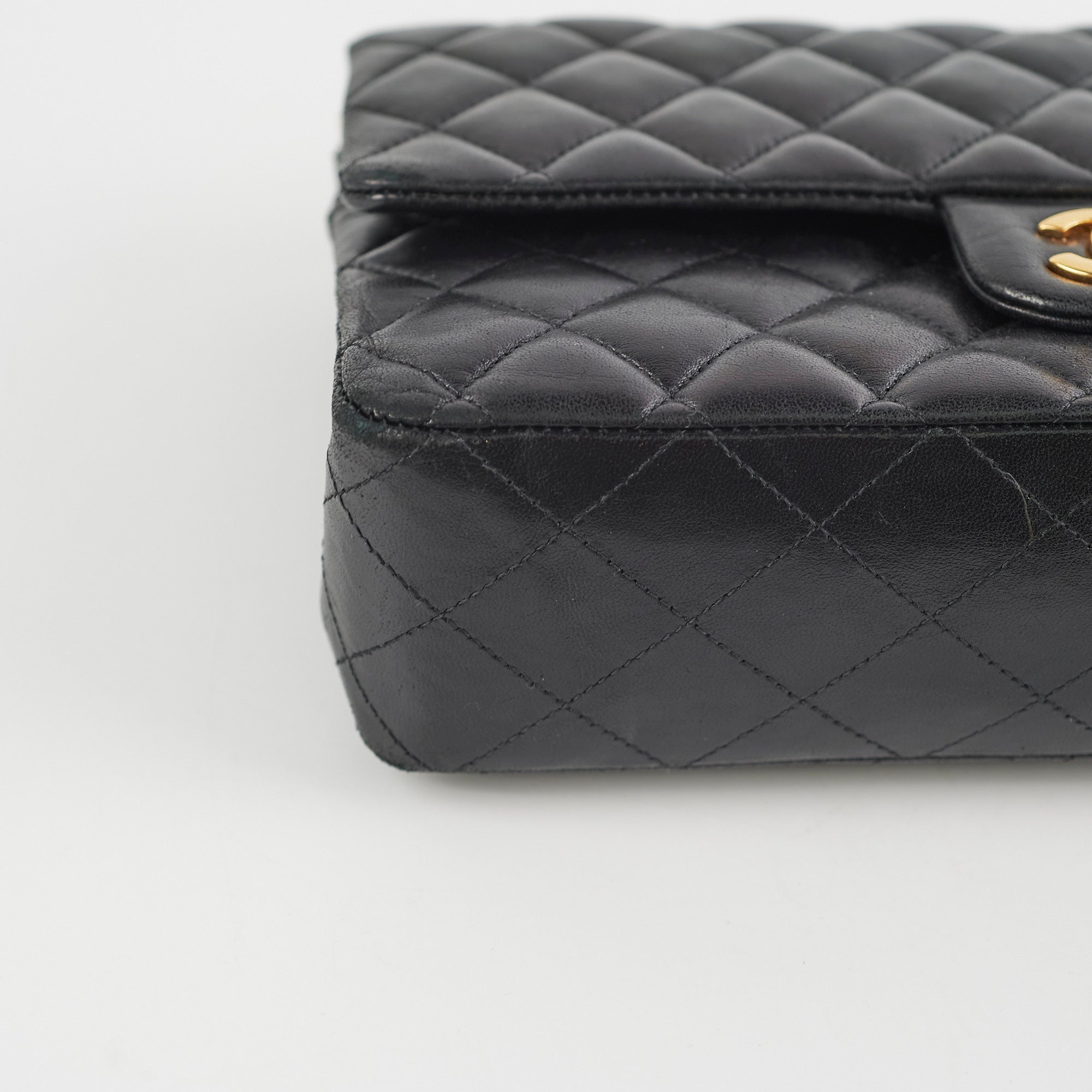 Chanel Classic Double Flap Bag Medium/Large Size - Timeless Black Leather Handbag for Women | Perfect for Work, Evening Events & Luxury Gift Giving