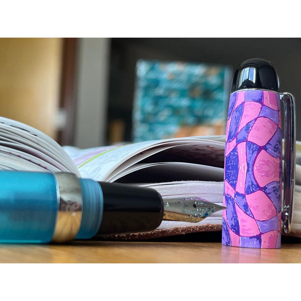 Opus 88 × Jane Euphoria The Expressionist Fountain Pen - Premium Artist Calligraphy Pen for Writing, Sketching & Gift Giving