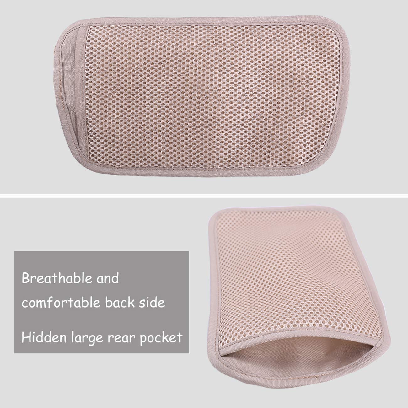 RFID Blocking Money Belt for Travel - Slim Hidden Wallet for Women & Men - Perfect for Airports, Hiking & Secure Travel